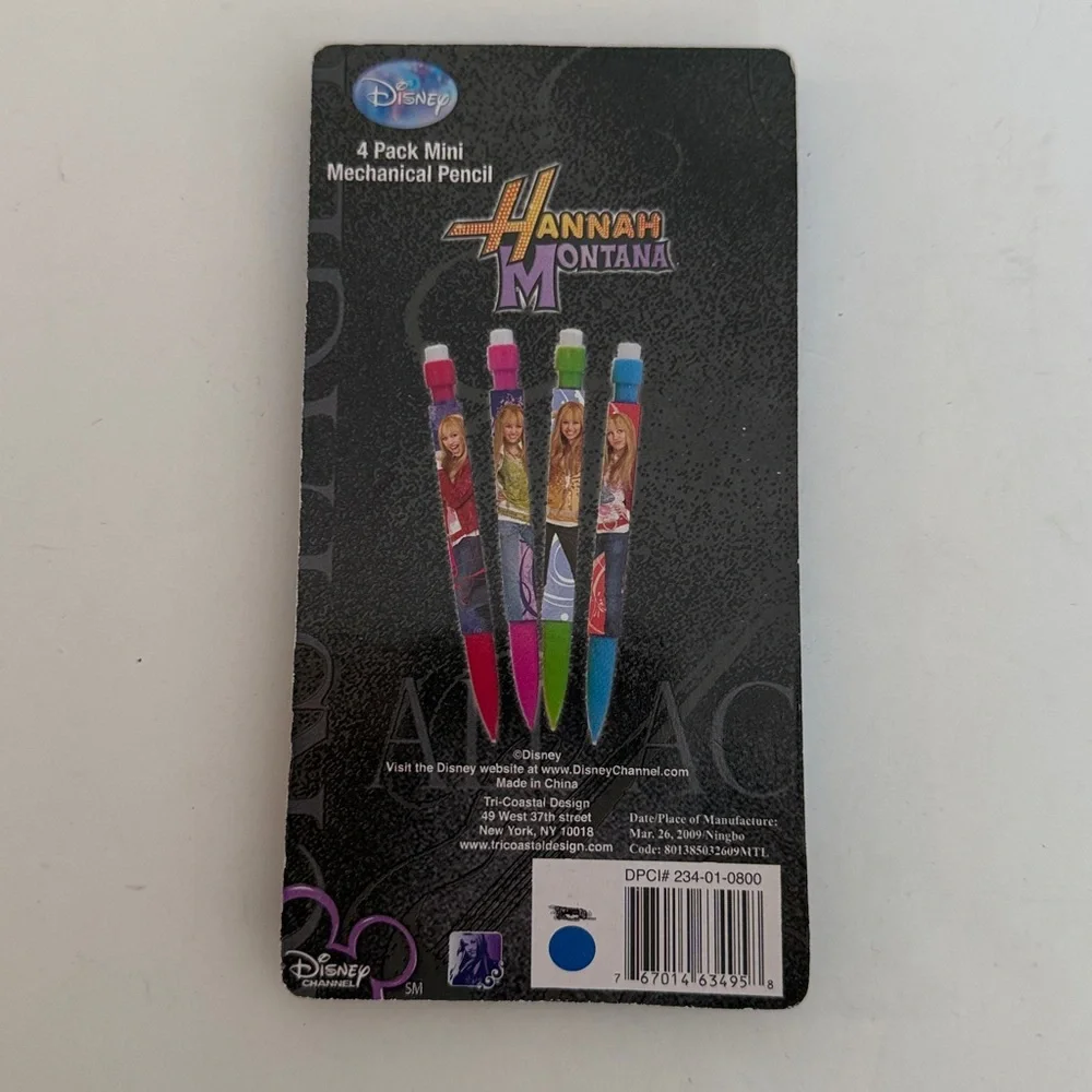 Disney Hannah Montana Mechanical Pencil Set 2009